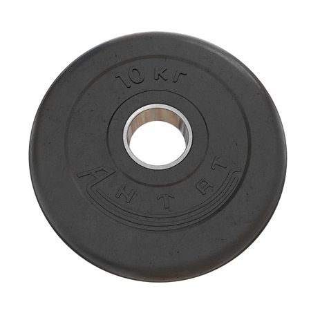 Черный блин Antat 10 кг 51 мм