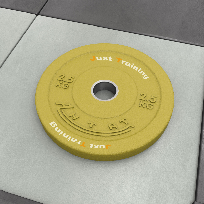 Бамперный диск для кроссфита цветной 51 мм